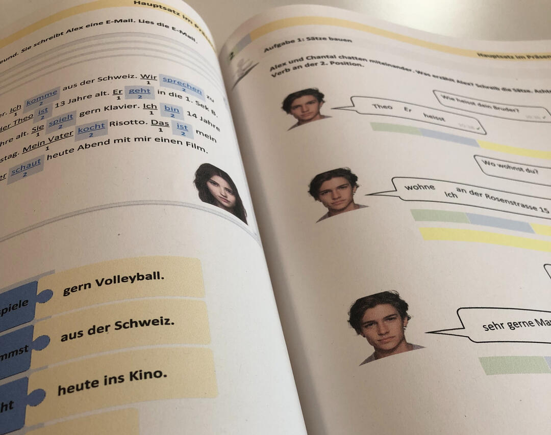 Einblick in das Lehrmittel